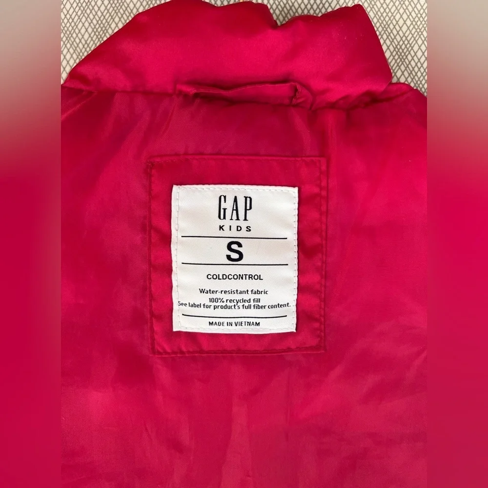 Gap - Kids ColdControl Puffer Vest Deep Red (Size S) 6-7